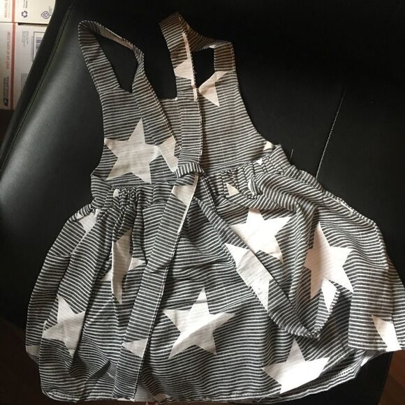 Star Dress with matching hair bows - Picture 2 of 2